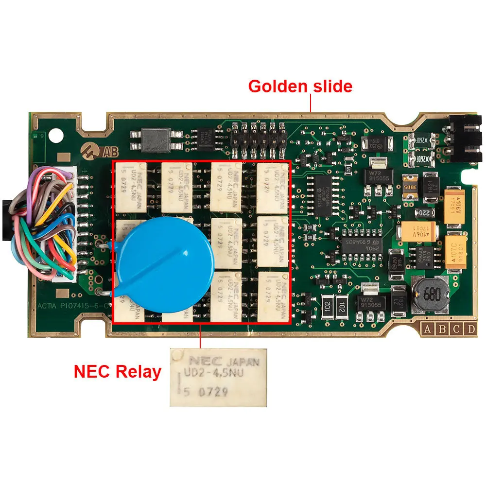 Реле с золотым краем Lexia 3 PP2000 полный чип Diagbox V7.83 прошивка 921815C Lexia3 V48/V25 для Citroen для peugeot OBDII diag