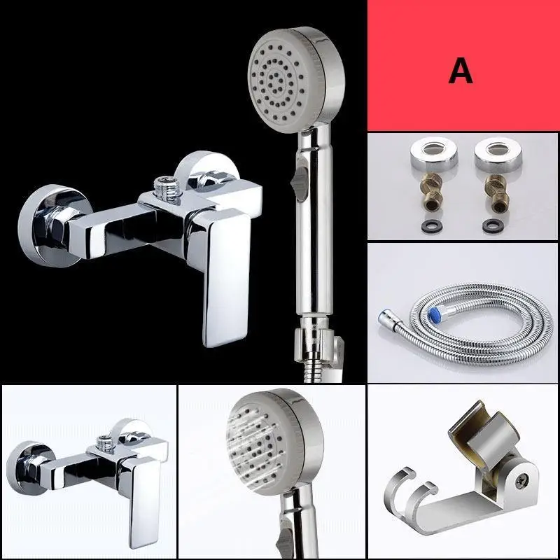 Regadera Electric Salle Bain Torneira Banheiro Lavabo Ducha Colonne De Doccia Eletrico Chuveiro Douche Душевая система для ванной комнаты