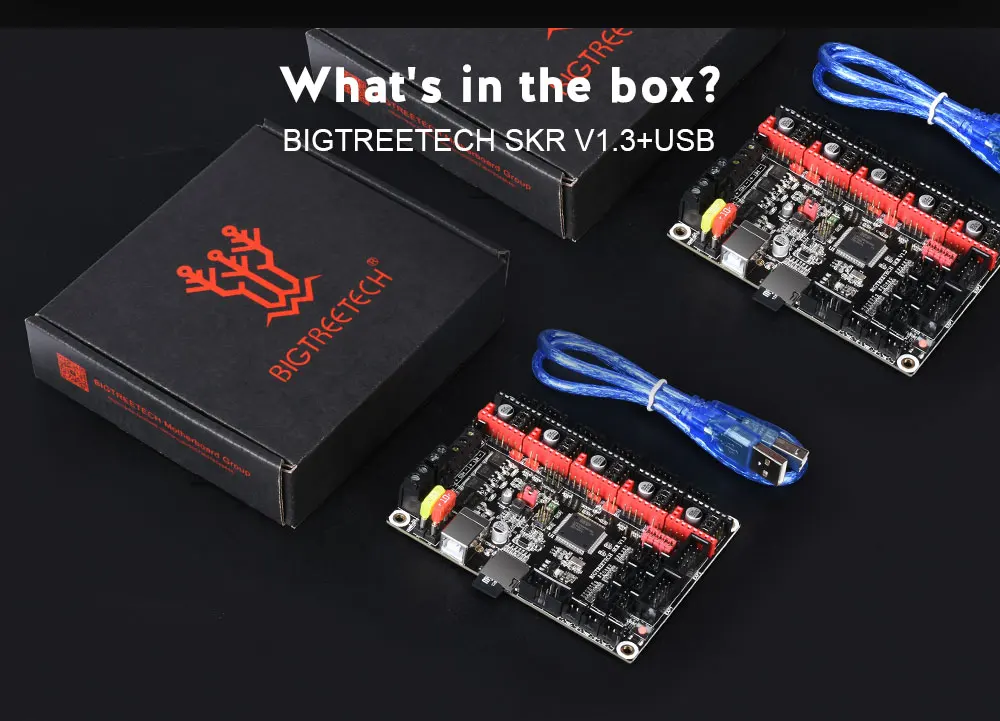 BIGTREETECH SKR V1.3 32 бита доска Smoothieboard+ TFT35 V3.0+ 5 шт. TMC2130 SPI TMC2208 TMC2209 UART vs MKS GEN L части 3d принтера