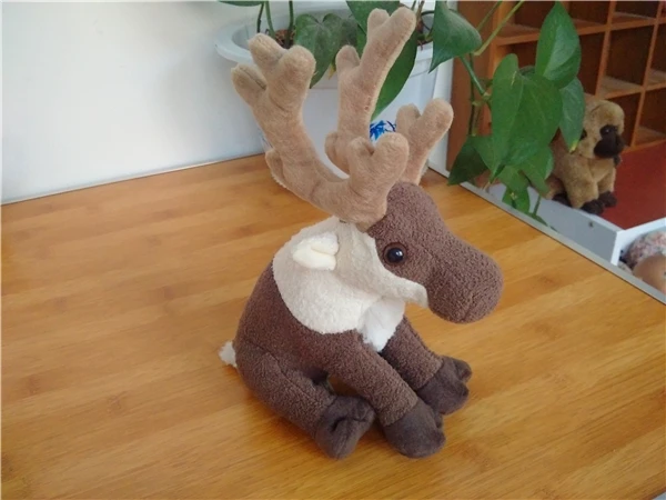 Peary Caribou олень моделирование в виде животного мягкая набивная плюшевая игрушка кукла детский подарок на день рождения