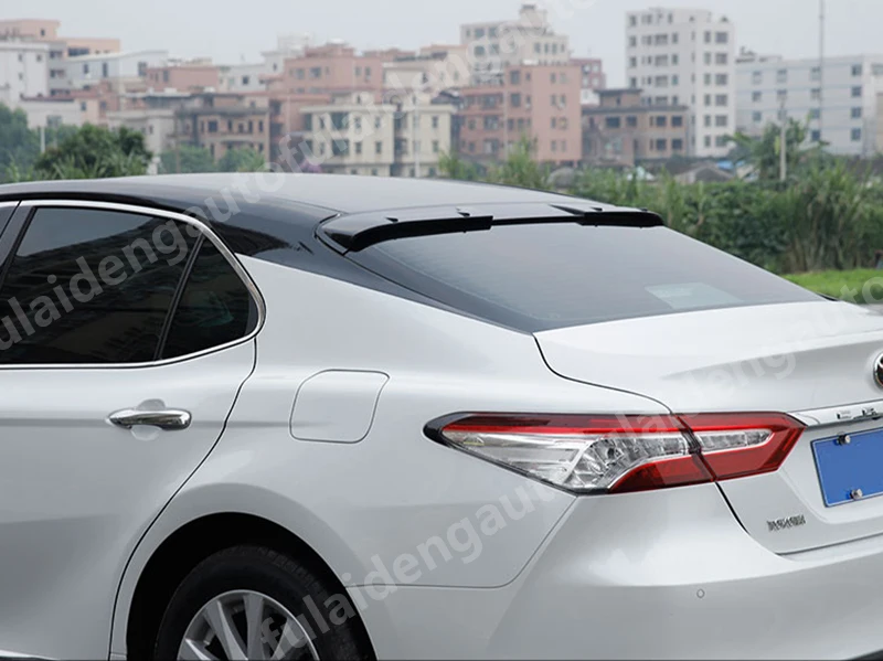 Для TOYOTA CAMRY- LE SE XSE XLE VIP глянцевый черный Задний оконный спойлер на крышу автомобильные аксессуары