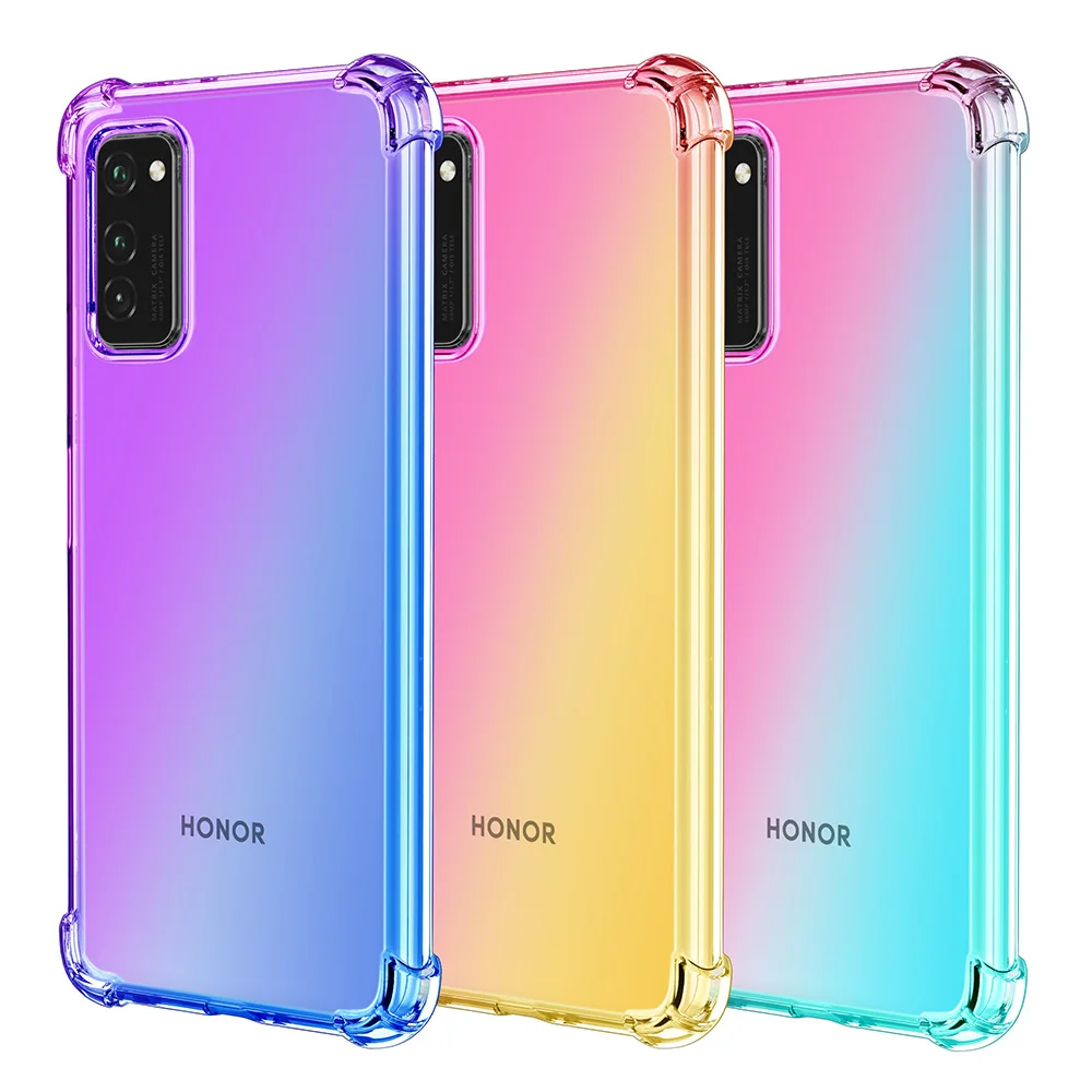 TPU Soft Back Cases Cover for Huawei Honor 10i 20 20i V20 V30 Pro Case 7A 8S 8X 8C 9i 9N 9X Play 3 Phone Bag |
