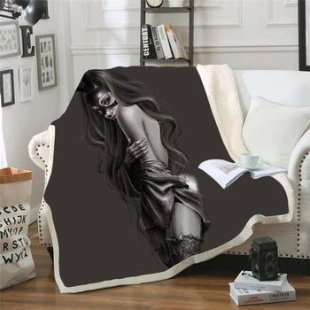 

Ariana Grand 3d Printed Fleece Blanket for Beds Hiking Picnic Thick Quilt Fashion Bedspread Sherpa Throw Blanket Adults Kids 08