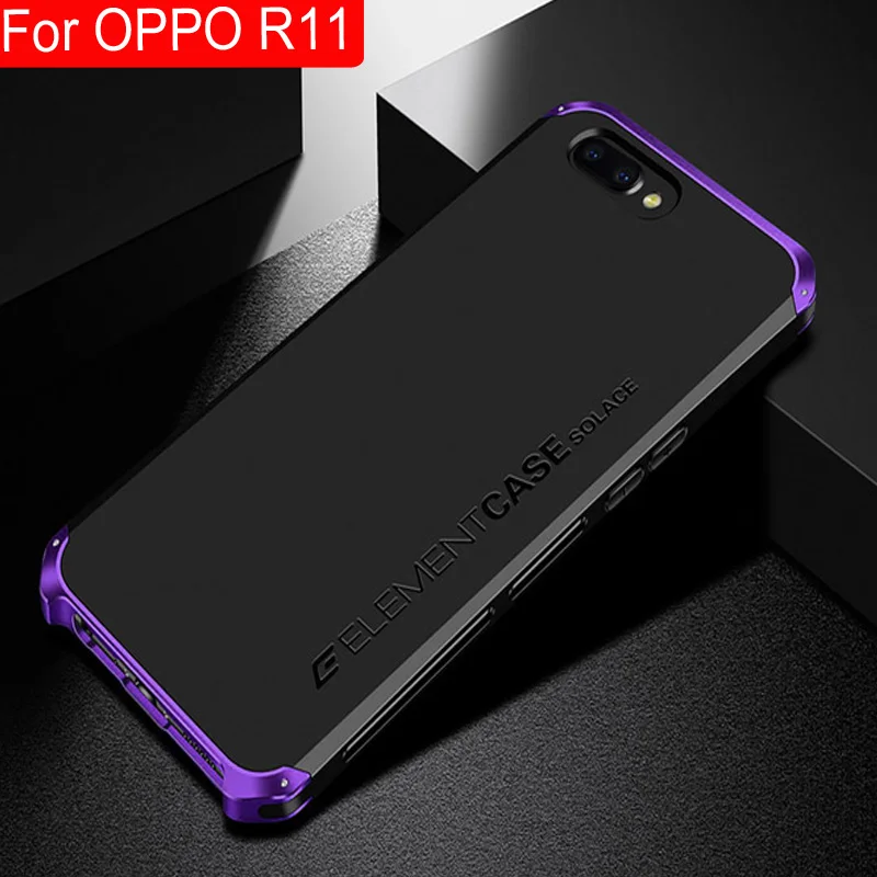 Металлическая рамка для OPPO R11 тонкий жесткий алюминиевый Гибридный корпус из