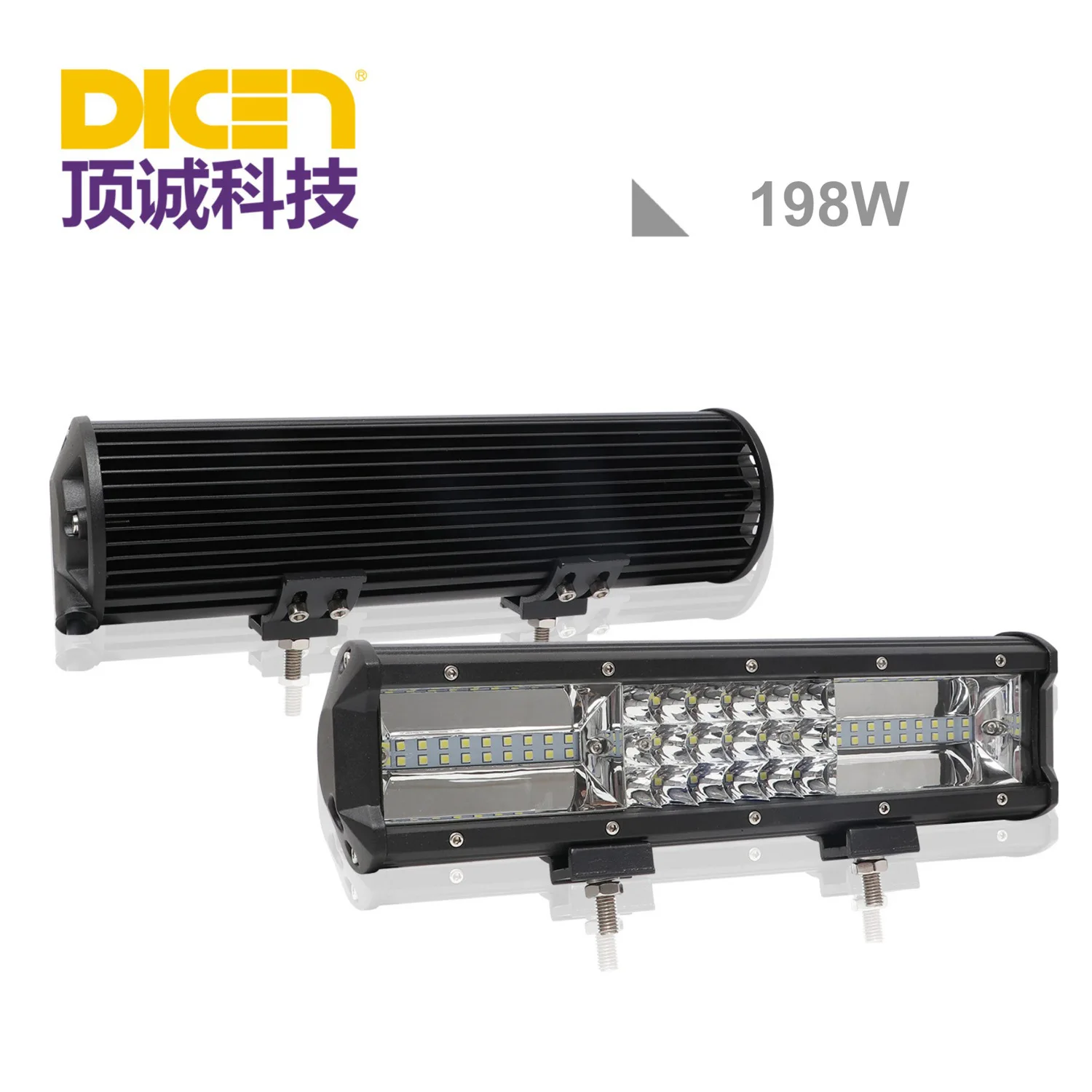 

198 W Car LED Headlight Spotlights Modified gang deng Roof Light Accessories outside China Warehouse of Fat Distribution