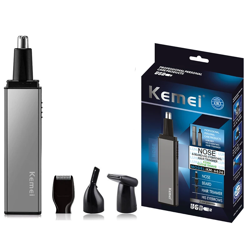 Набор для ухода за носом и ушами 4 в 1 точный триммер лица электробритва бороды