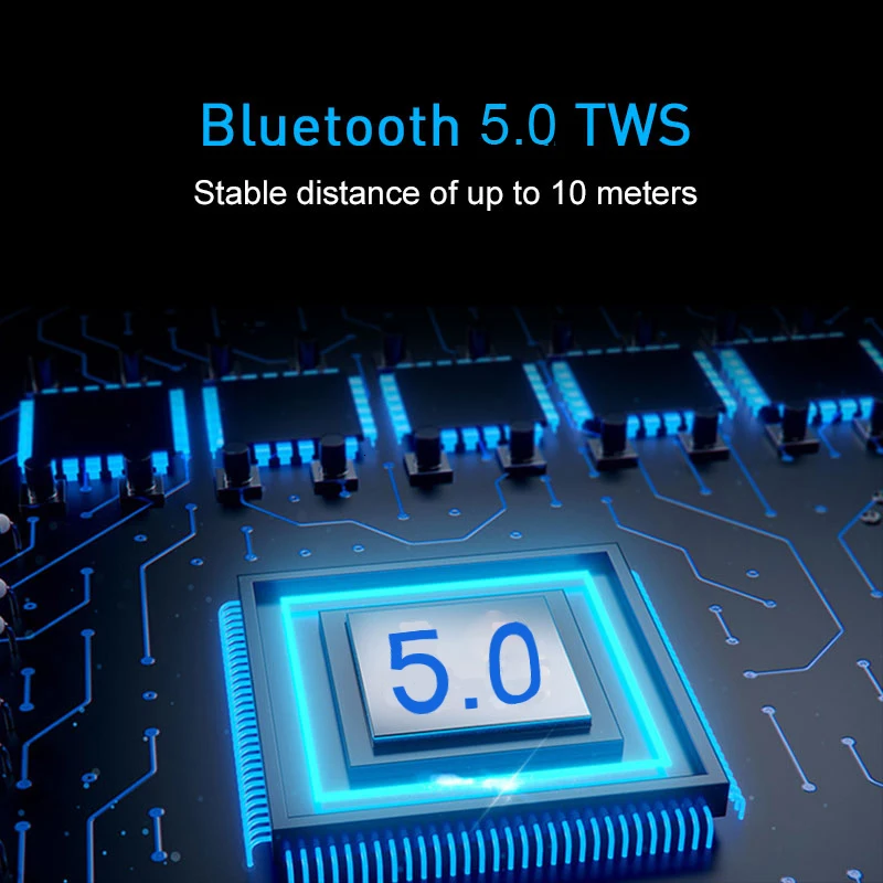 TWS Bluetooth беспроводные наушники 3D стерео звук водонепроницаемые наушники Встроенный микрофон с зарядным устройством гарнитура для смартфона