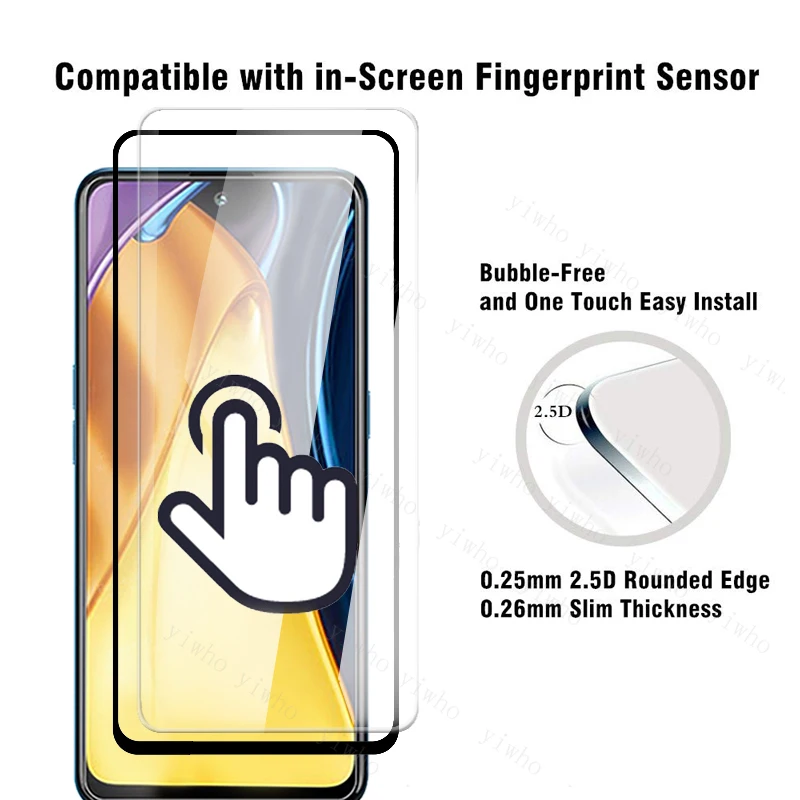 M3 Pro 5G Full Tempered Glass For Xiaomi Poco X3 Pro NFC Screen Protector Poco F3 Pro F2 M3 Poco X3Pro X3NFC Protective Film
