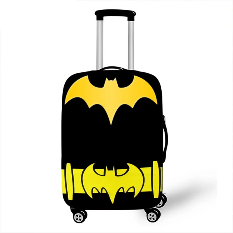 Эластичный чехол для багажа защитный в стиле комиксов и супер героев утепленный