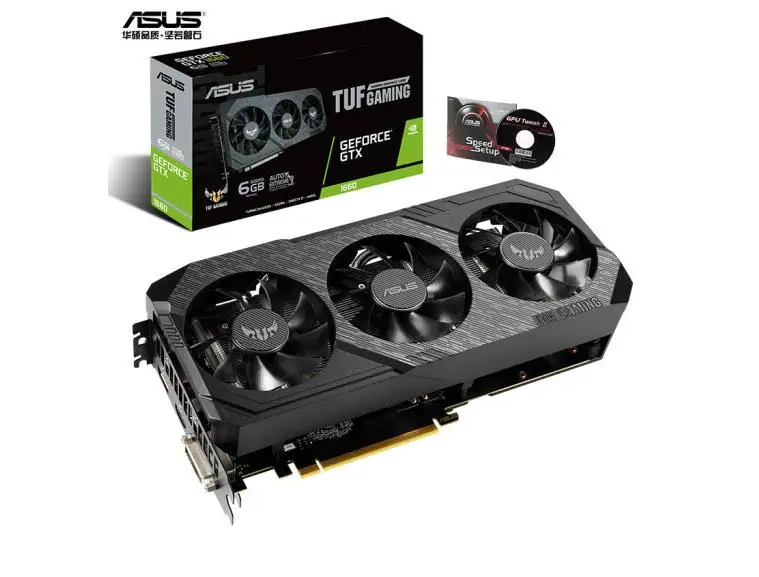 Видеокарта ASUS TUF3 GeForce OC 1500 1890 МГц видеокарта|Графические карты| |