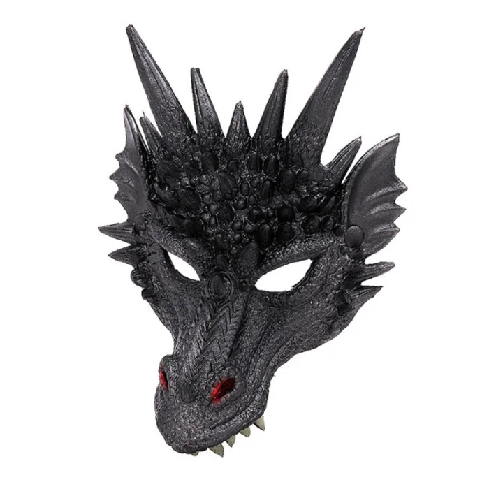 New Hot Halloween Mask 3D Dragon Cosplay Costume for Men Women Carnival Party Mardi Gras SMD66