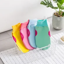 Двухстороннее банное полотенце в виде перчатки банная щетка с отверстием для затирания спины банное полотенце