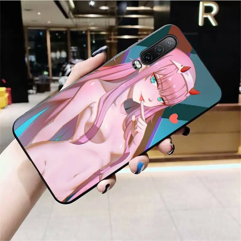 phone case for huawei CUTEWANAN Zero Two Darling in the FranXX Anime Cute Phone Case for Huawei P40 P30 P20 lite Pro Mate 20 Pro P Smart 2019 prime huawei phone cover