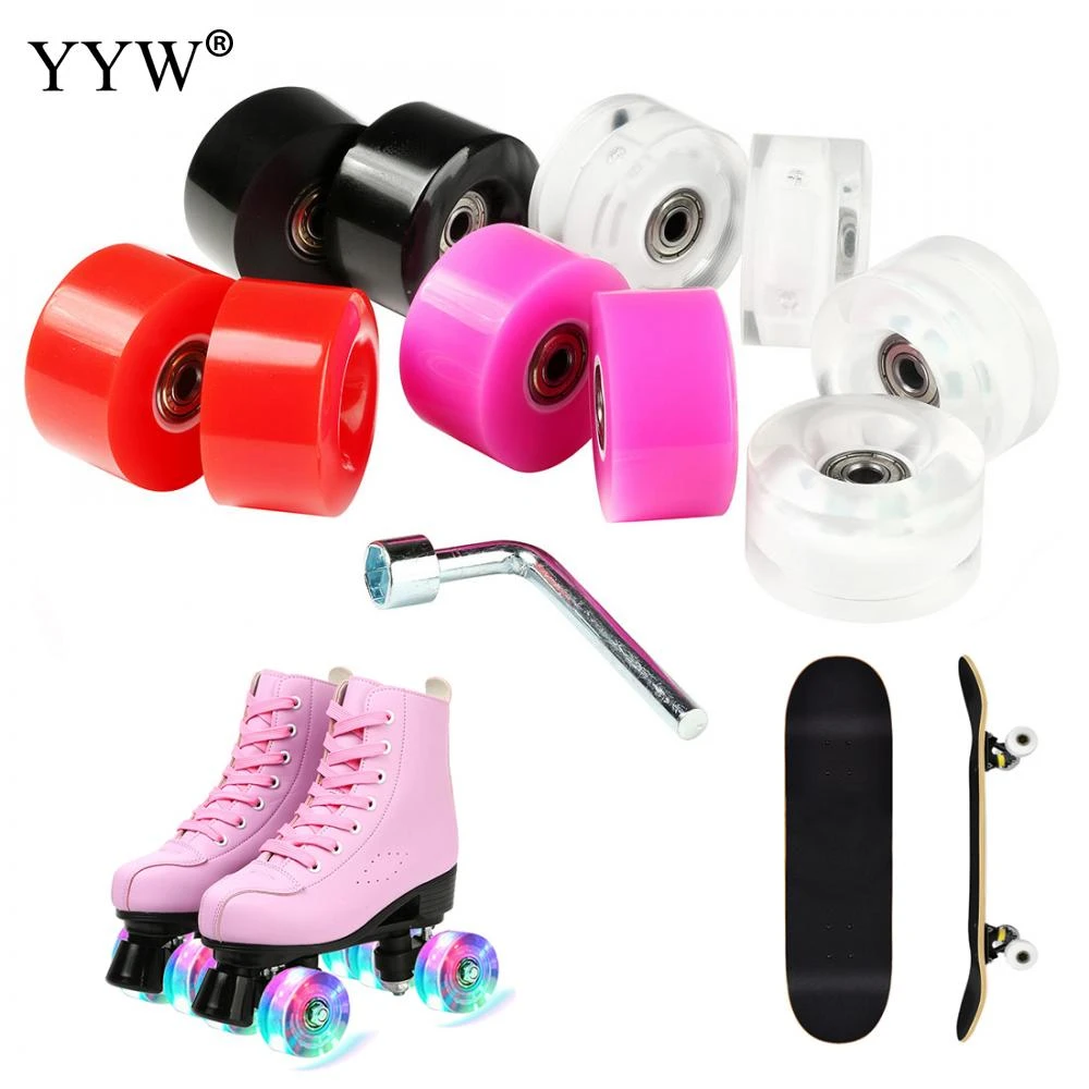 Ruedas de poliuretano 82a para monopatín, herramienta rodamientos de 58x32mm, accesorios para monopatín, 2 uds.|Rodillos - AliExpress