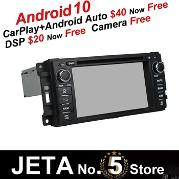 

Fit for Jeep Sebring 300C Grand Cherokee Compass Wrangler Car Radio GPS Music player tape recorder Android 10 64GB Navigation