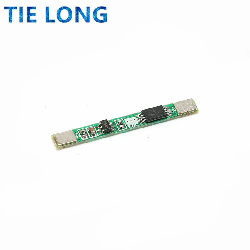 1S 3.7V 3A li-ion BMS PCM battery protection board pcm 18650 lithium ion li battery 10PCS/LOT