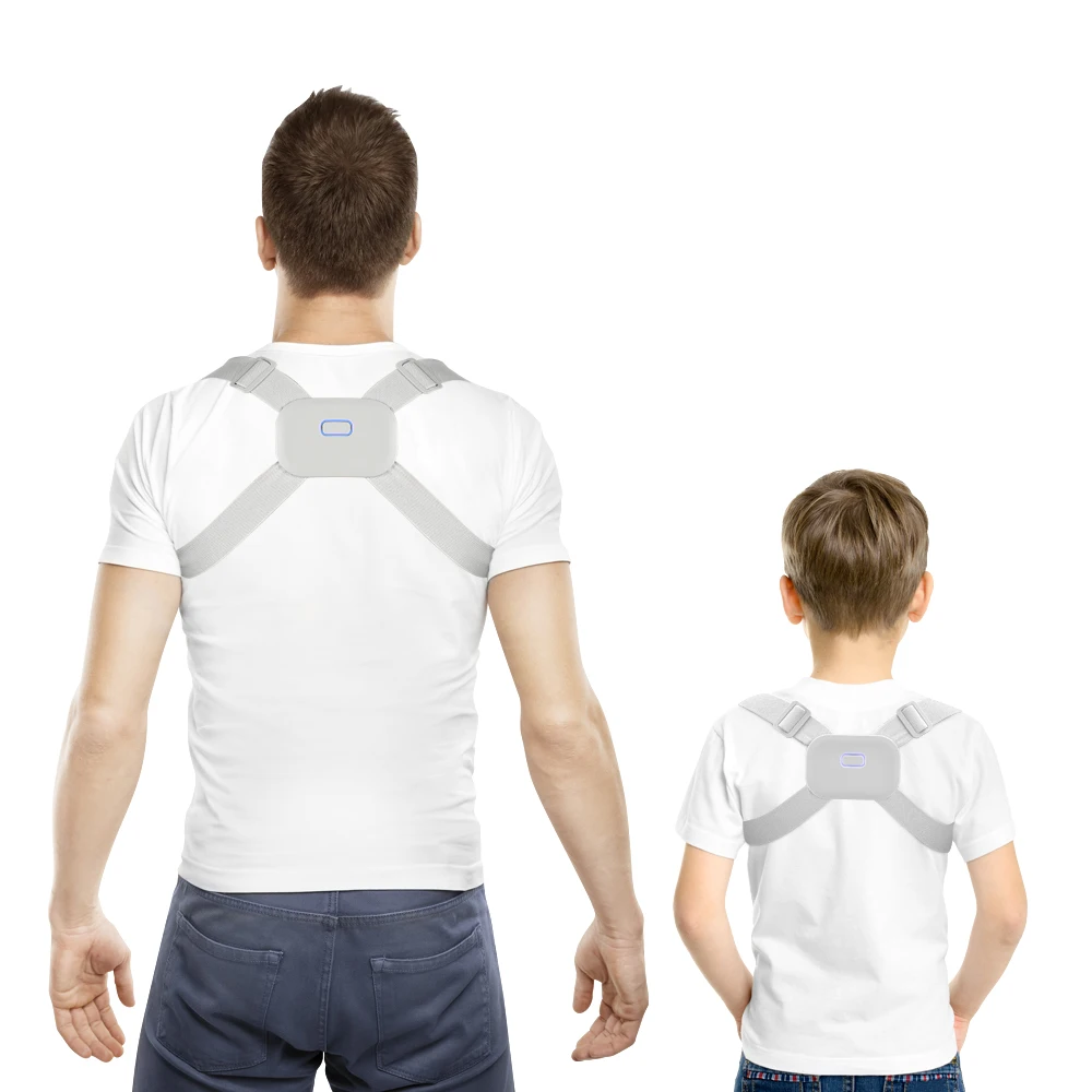 Adjustable Smart Intelligent Posture Corrector Vibration Back Clavicle Support Trainer Pain Relief Upper Back Brace Health Care