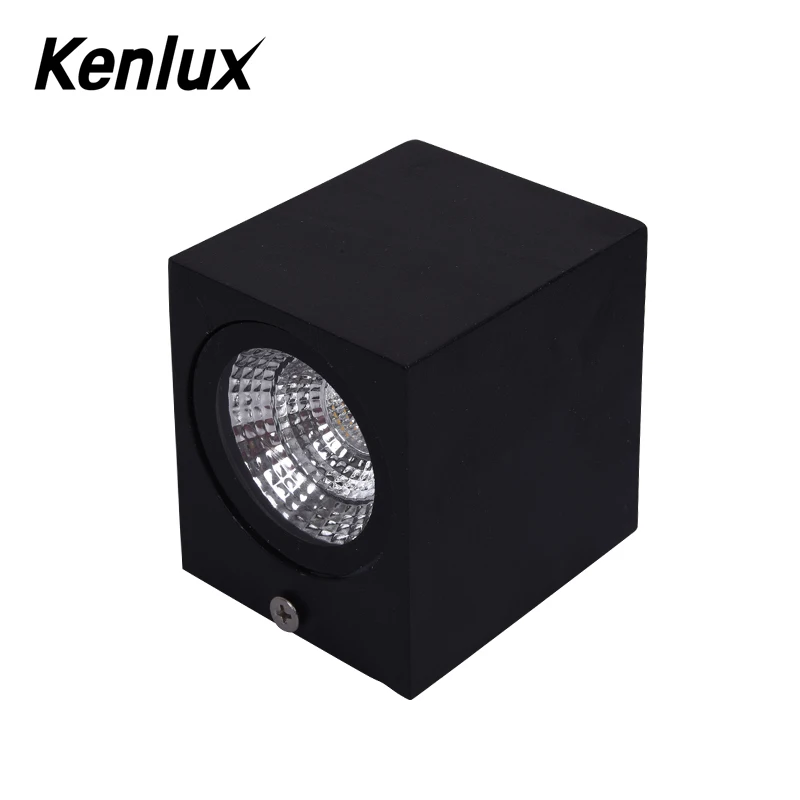 Алюминиевый светодиодный настенный светильник Kenlux COB 5 Вт для улицы