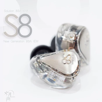 

Moondrop S8 New Generation 8BA In Ear Monitor Earphone