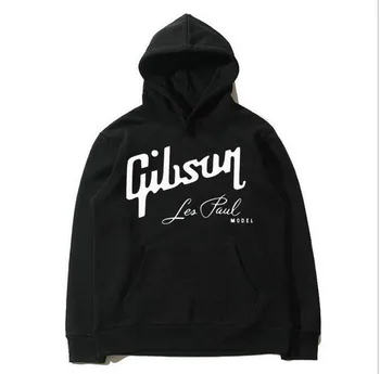 

New hoodies and sweatshirts Gibson printing fashionable men and women in the fall and winter of fleece hoodies