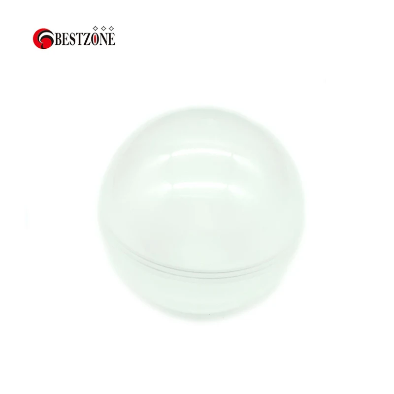 20Pcs Or 10Pcs/Lot 100MM Diameter Toy Capsules Full Transparent Plastic PP Open Balls Eggshell Empty Container Vending Machine
