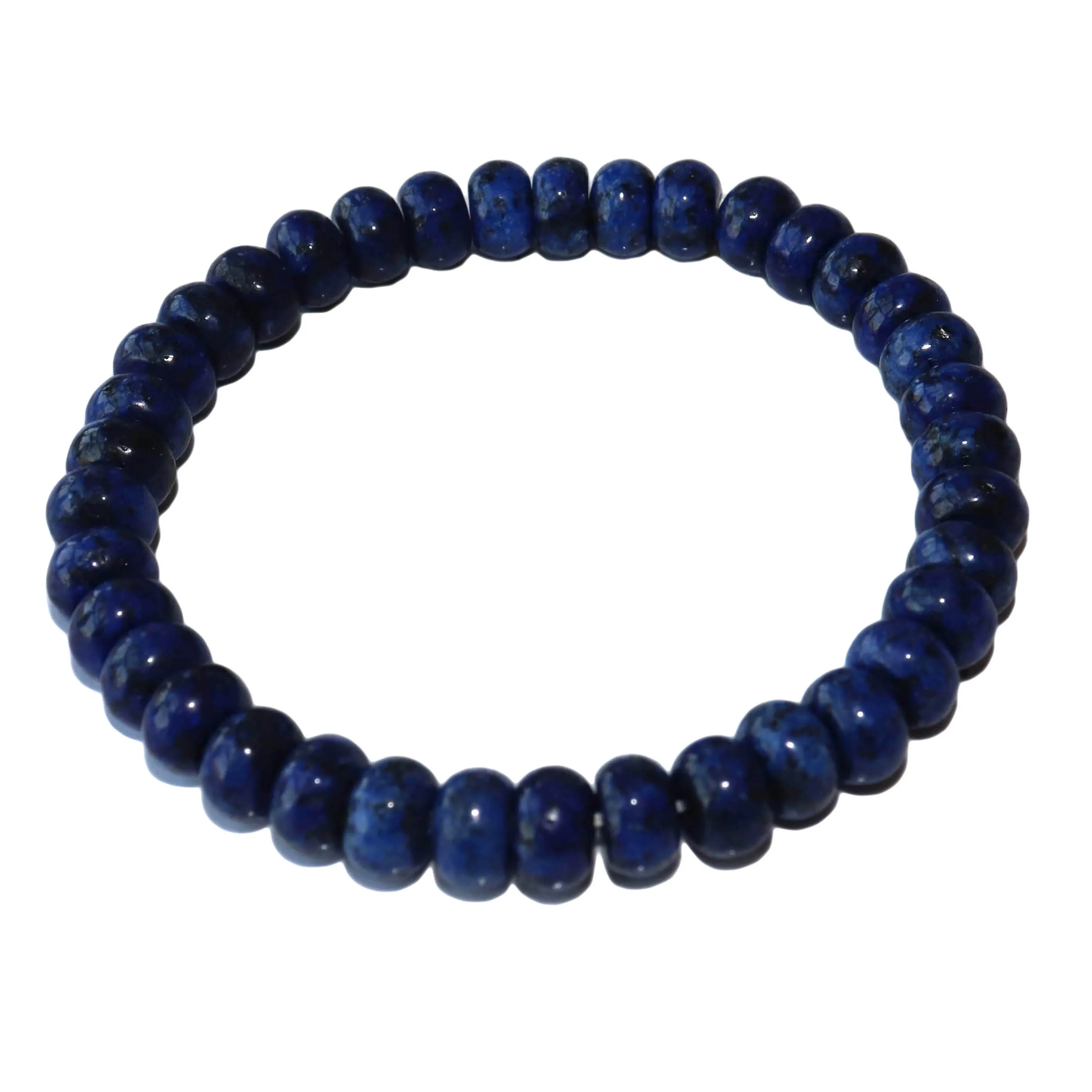 Lapis Lazuli 7 Чакра 6 Природный камень 8 мм браслет для мужчин Агаты Тигр Eyea Исцеление баланс бусины рейки Будда молитва Йога браслет для женщин - Окраска металла: Lapis Lazuli