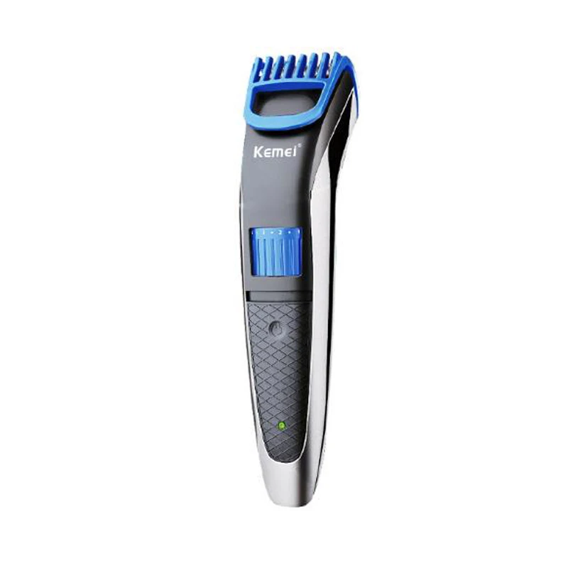 Kemei электрический триммер для волос KM-221professional электрическая машинка для стрижки волос стрижка лимит гребень регулируемый триммер для бороды перезаряжаемый