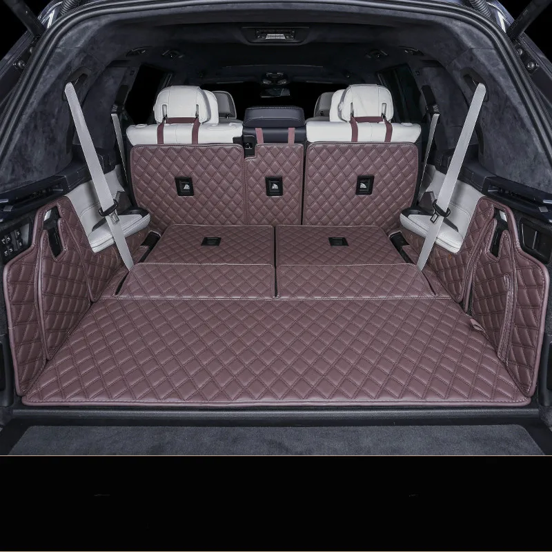 

Special Full Covered Waterproof Durable Non Slip Car Boot Mats for BMW X7 6 Seats 7 Seats 2019-2020 Year Trunk Carpets