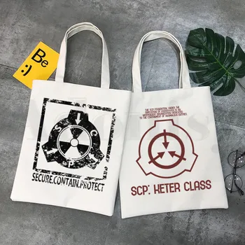 

Scp Containment Procedures Foundation Wiki Graphic Cartoon Print Shopping Bags Girls Fashion Casual Pacakge Hand Bag