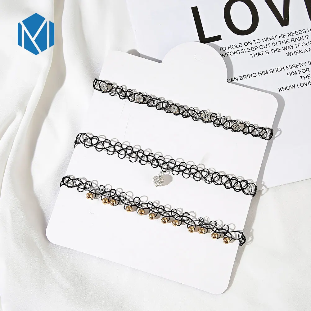 M MISM, новинка, модное, элегантное, очаровательное колье для девочек, женское, для вечеринки, ювелирное изделие, аксессуары для шеи, красивые, одноцветные, стразы, ожерелье для женщин - Окраска металла: D