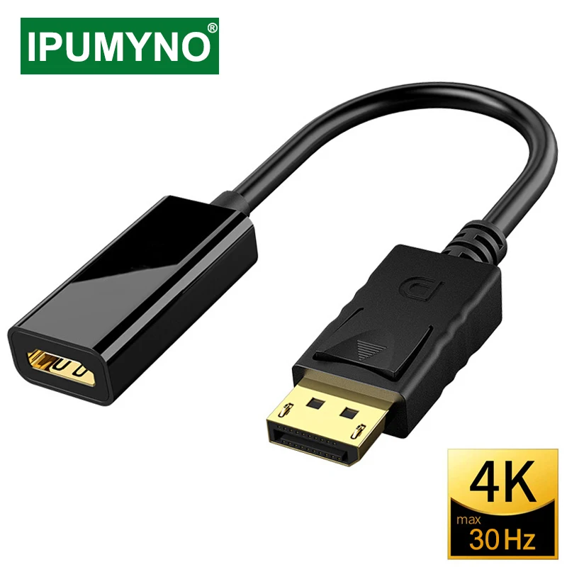 Cavo Compatibile Dp A Hdmi 4K Maschio A Femmina Pc Displayport Mini Proiettore Tv Proiettore Monitor Televisione 1.4 Per Laptop Hp