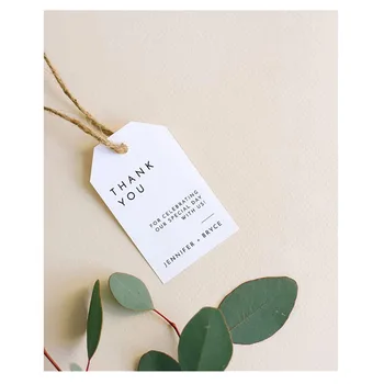 

Minimalist Wedding Favor Tag Modern Minimalist Wedding Thank You Tag Modern Wedding Favor Tag Thank You Tag