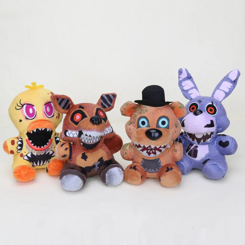 18 см FNAF плюшевые игрушки кошмар искусственная кожа мягкие куклы | Игрушки и хобби