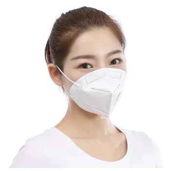 

1pc/pack Disposable Mask KN95 Face Mask 95% Filtration Non-woven Fabric Protective Masks Dust Particles Pollution Filter