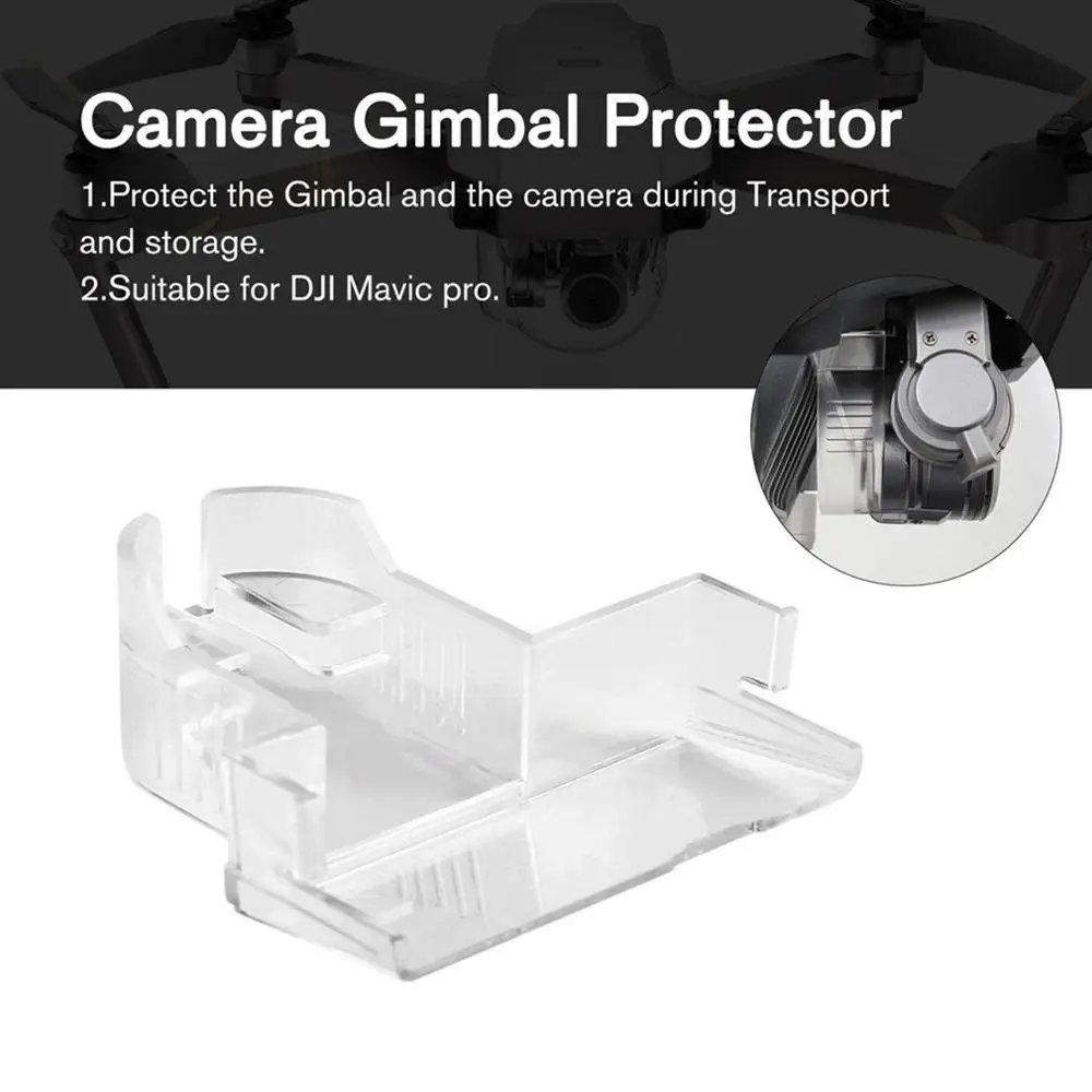 Lens Cap Gimbal Holder for DJI Mavic Pro Platinum Drone Camera Gimbal Protector Dust-proof Cover Transport Holder Accessory