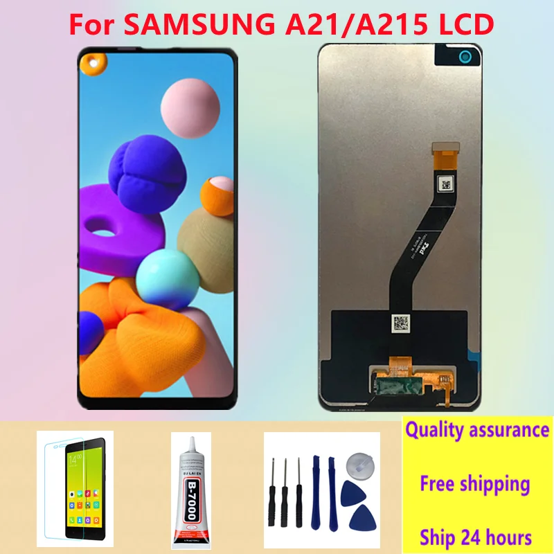 Per Samsung Galaxy A21 A215 Display Lcd Touch Screen Digitizer Lcd Per Samsung A21 A215 Sostituzione Display
