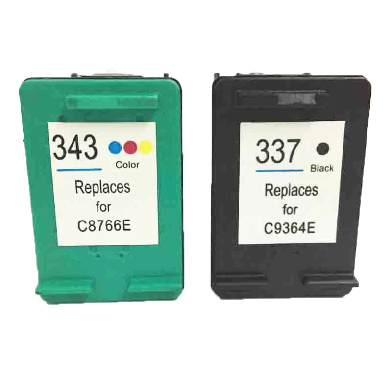 Ink Cartridge For Hp 343 337 And 343, Compatible With Hp Photosmart
