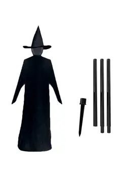 

Witches Decorations With Light And Sound Halloween Outdoor Screaming Witch Faceless Witch Ornament Holiday Kids Gifts Universal