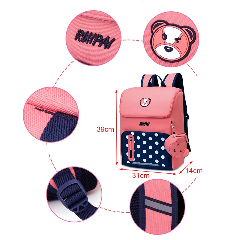 JZYZQBX Детская школьная Детская сумка-рюкзак mochila escolar mochilas infantiles школьный рюкзак для мальчиков и девочек