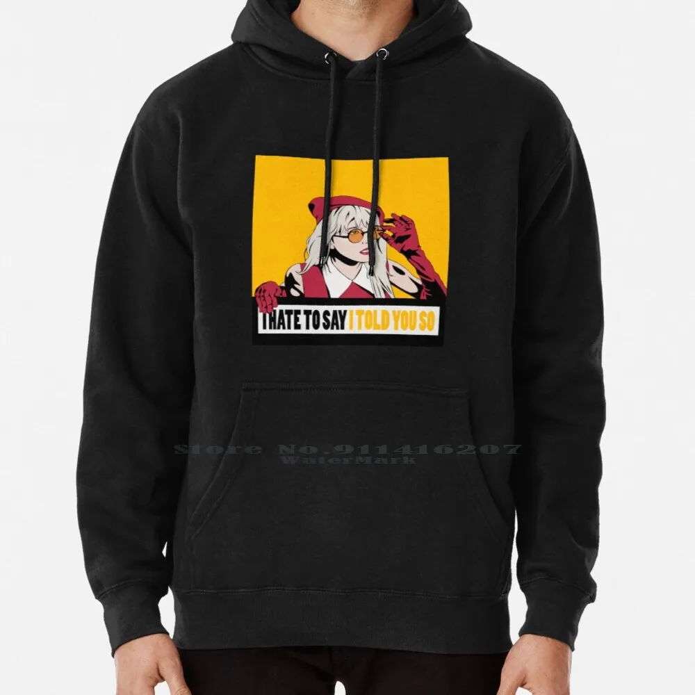 Фото Толстовка с капюшоном, свитер 6xl, хлопковая повязка, музыка, фан-комиксы, милая надпись Myart Miyku Hayley, эстетика Tumblr №1