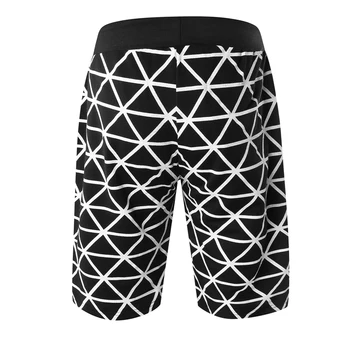 

2020 New Men Beach Shorts Bottoms Gyms Fitness Bodybuilding Man Casual Fashion Stripe Print Jogger Workout Sweatpants