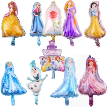 

Princess Aishana Snow White Cinderella Balloon Birthday Party Decoration Kids Toy Wedding Party Supplies Five Princess Cake