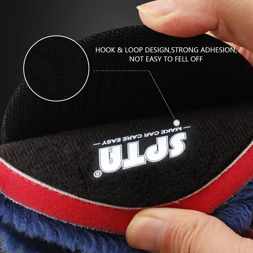 3"/5"/6" Wool Polishing Pad for Car Polisher
