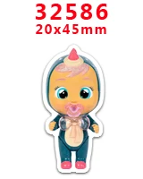 PR32586 30 шт мультяшный персонаж плоское украшение из смолы PR 32581 - Цвет: PR32586
