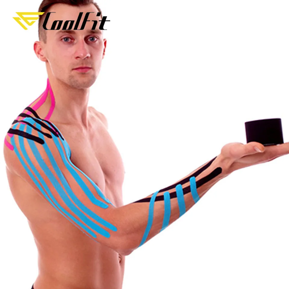 CoolFit 5 размеров быстровосстанавливающая самоклеящаяся обмотка медицинская
