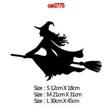  Cute Witch Car Stickers for The Car Body and Window Decoration Car Accessories Decals Car Funny Car Stickers Glue Sticker Bumper 