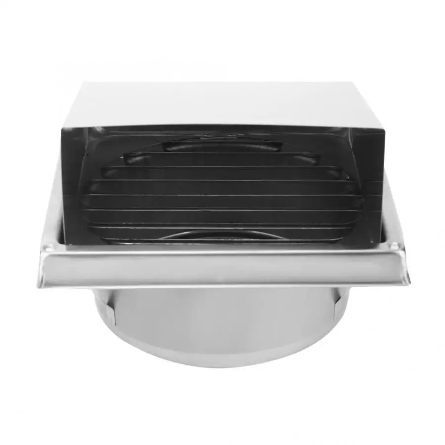 Настенный вентиляционный воздуховод бытовой из нержавеющей стали гриль