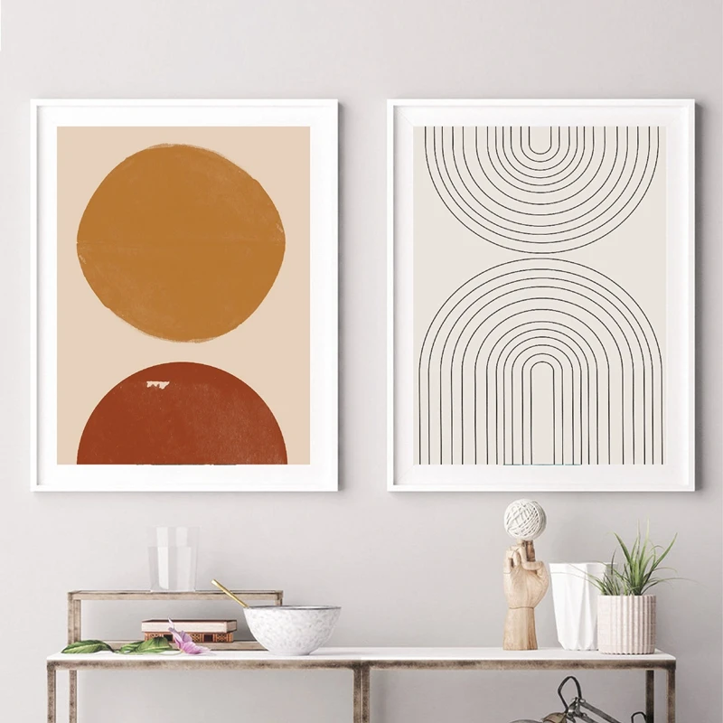 Geometric Minimalist Wall Art Print