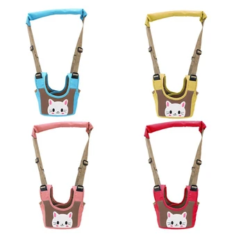 

Cute Cartoon Baby Walking Assistant Infant Safety Harnesses Belt Kids Adjustable Strap Leashes