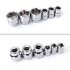 Stanley 1-Pcs 6PT  3/8 Square Drive Sockets Inch Sizes 1/4 5/16 3/8 7/16 1/2 9/16 5/8 3/4 to 13/16  Ratchet Socket Repair Tools 3